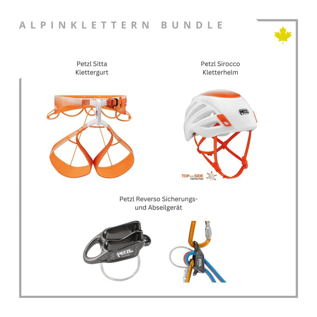 Petzl Alpinklettern Bundle JETZT MIETEN bei Eddy's Adventure