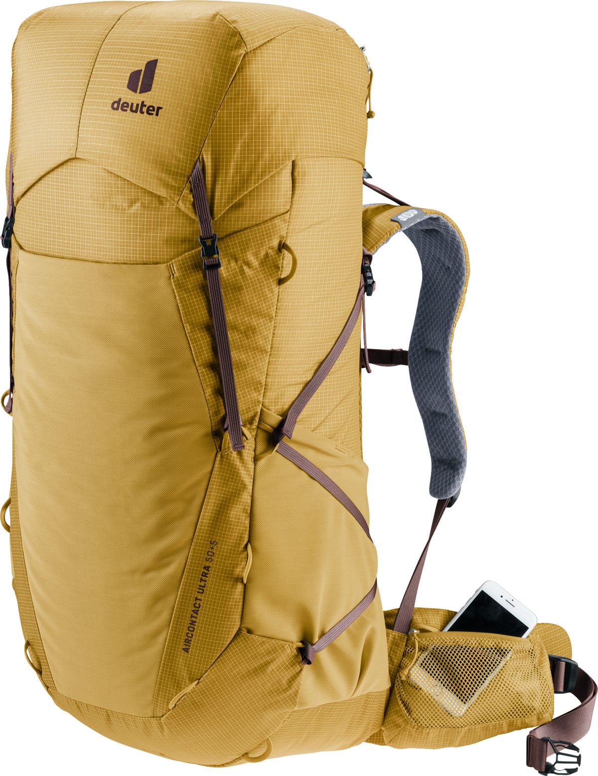 Deuter Aircontact Ultra 50+5 Men's Fit - Leichter Hiking - und Trekkingrucksack JETZT MIETEN bei Eddy's Adventure