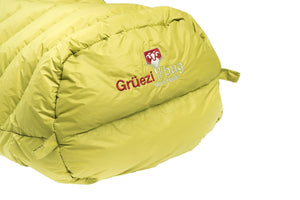 Grüezi Bag Biopod DownWool Extreme Light - ultraleichter Sommer - Schlafsack JETZT MIETEN bei Eddy's Adventure