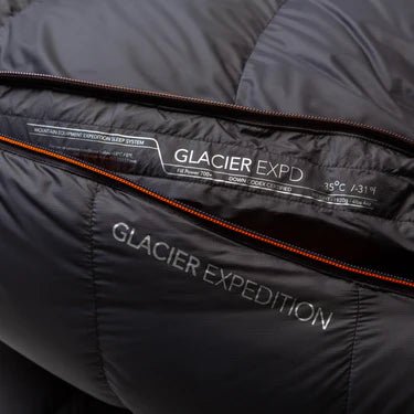 Mountain Equipment Glacier 700 - wasserabweisender Winter - Daunenschlafsack JETZT MIETEN bei Eddy's Adventure