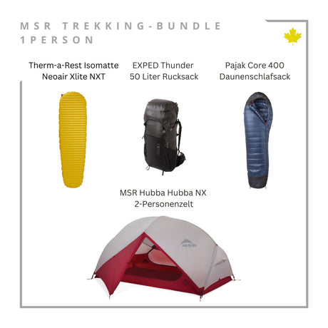 MSR Trekking - Bundle 1 Person JETZT MIETEN bei Eddy's Adventure