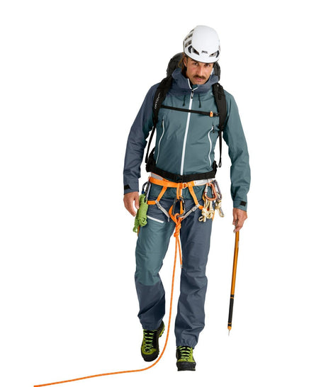 Hardshellhose | Ortovox Westalpen 3L Light Men - Hardshell - Hose für Hochturen, Bergsteigen, Alpinklettern | Eddy's Adventure