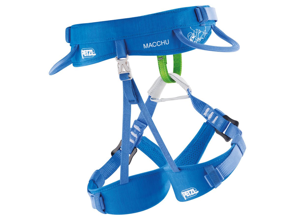 Petzl Macchu - verstellbarer Klettergurt/ Sitzgurt für Kinder unter 40 kg JETZT MIETEN bei Eddy's Adventure