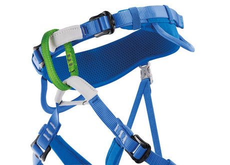 Petzl Macchu - verstellbarer Klettergurt/ Sitzgurt für Kinder unter 40 kg JETZT MIETEN bei Eddy's Adventure