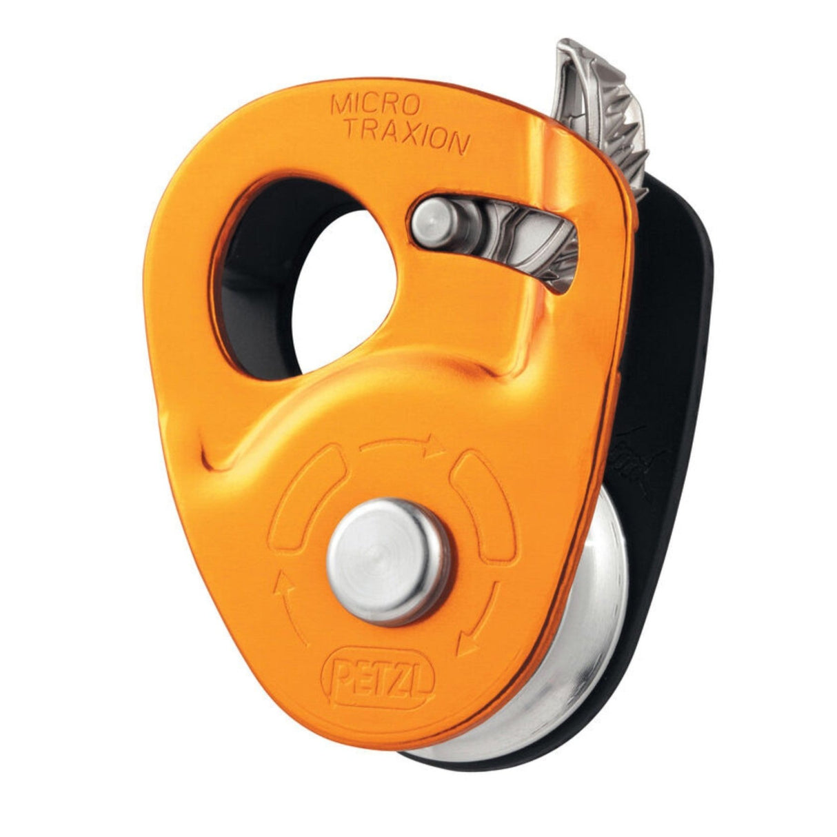 Petzl Micro Traxion - Leichte Seilrolle/Umlenkrolle mit Rücklaufsperre JETZT MIETEN bei Eddy's Adventure