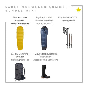 Sarek Norwegen Sommer - Bundle Mini JETZT MIETEN bei Eddy's Adventure